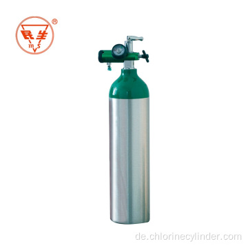Leerer 40L Sauerstoffgaszylinder für den industriellen Gebrauch